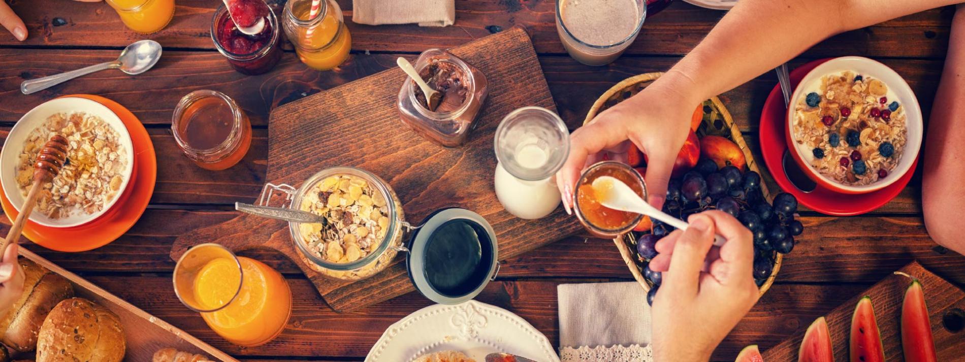 Petit déjeuner savoureux