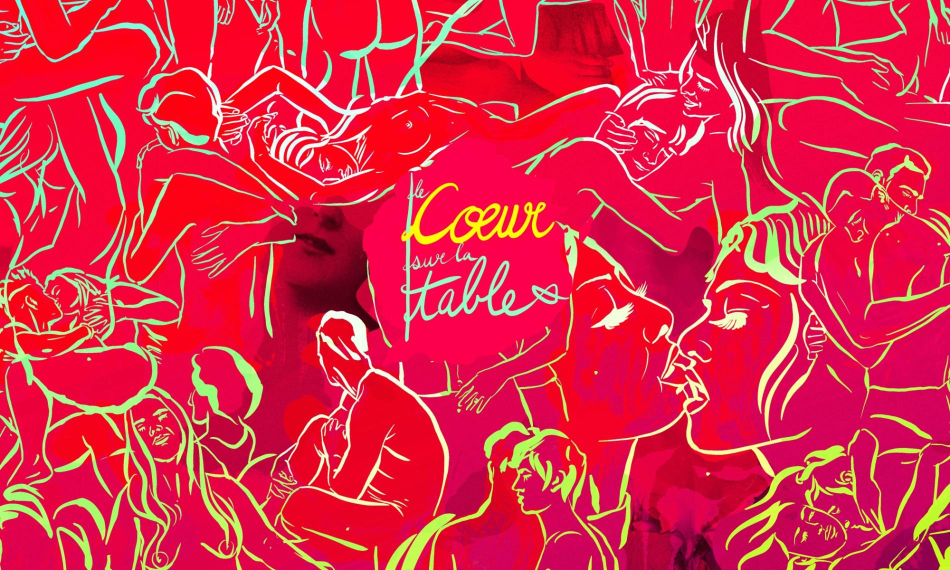 Arpentages féministes: le cœur sur la table