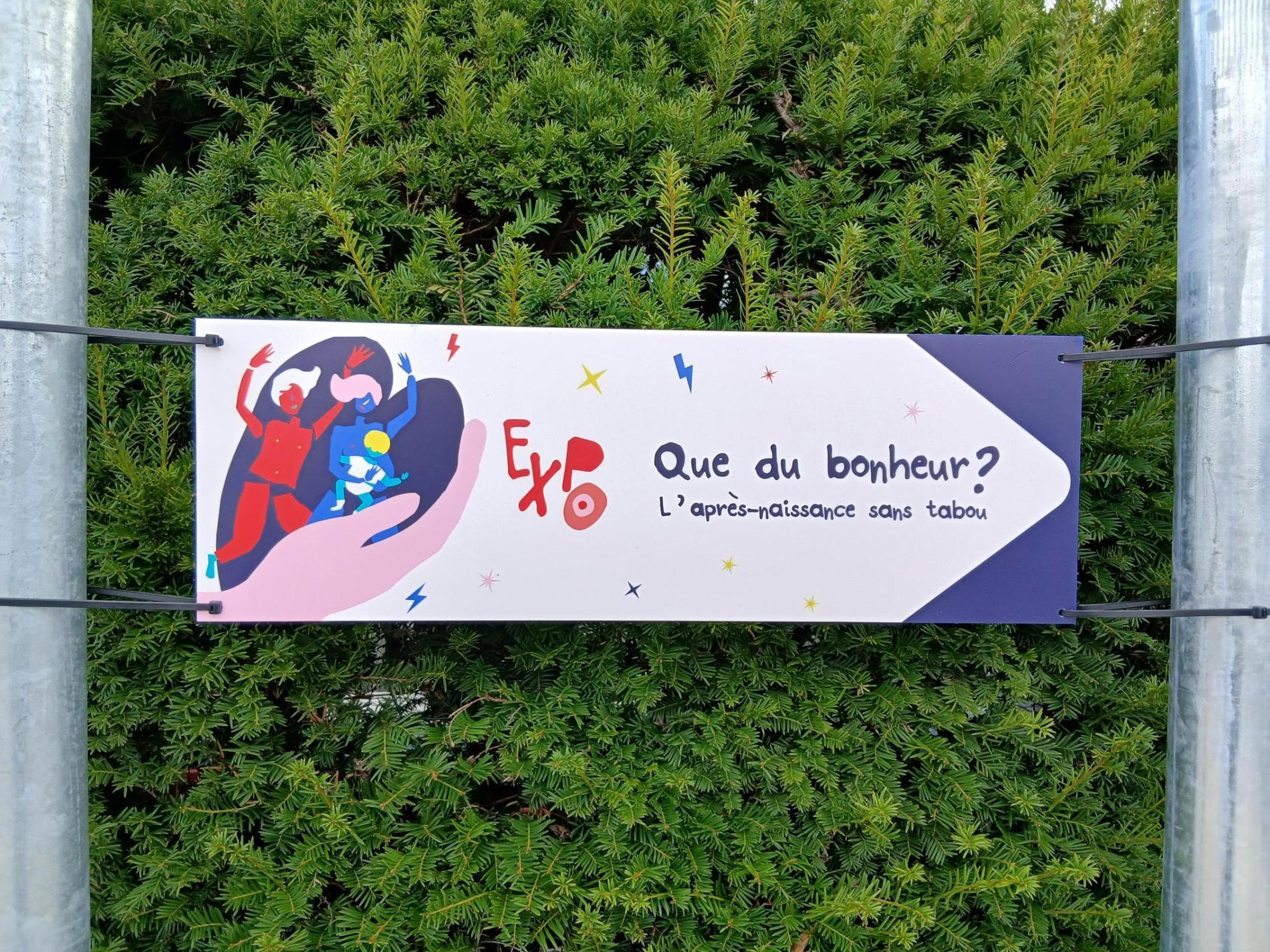 Vernissage de l'exposition Que du bonheur ? L'après-naissance sans tabou