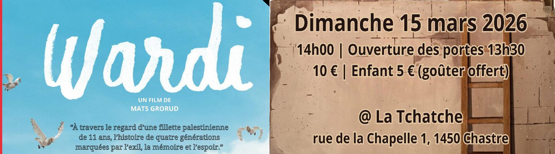Diffusion du film Wardi