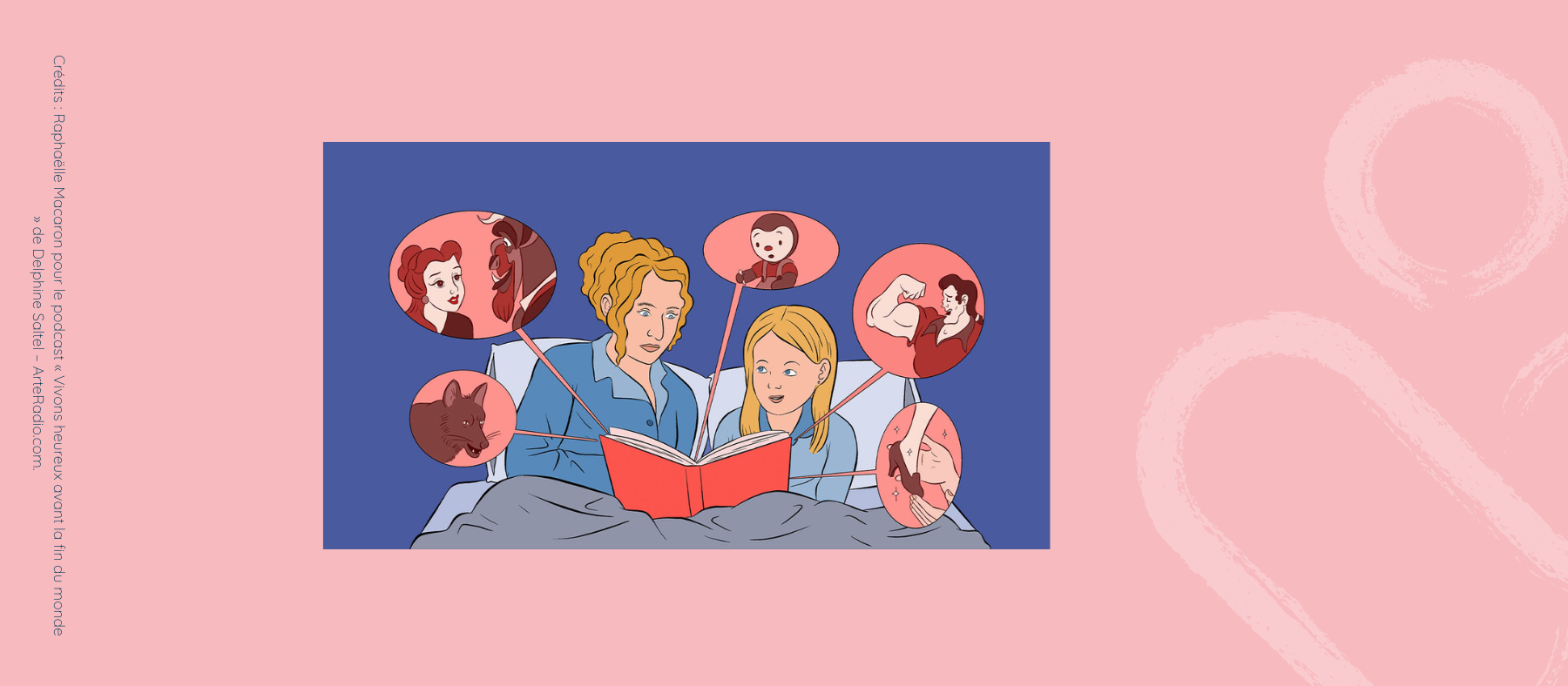 Ecoute collective du podcast "Les bons contes font-ils les bons enfants?"