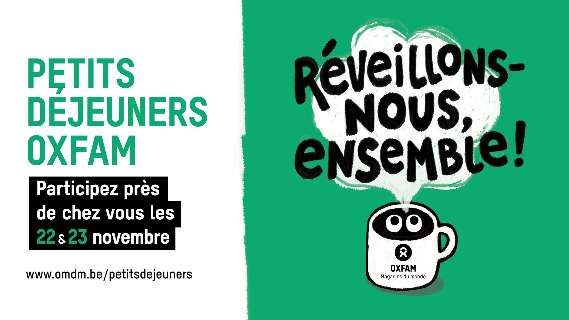 Petit déjeuner Oxfam